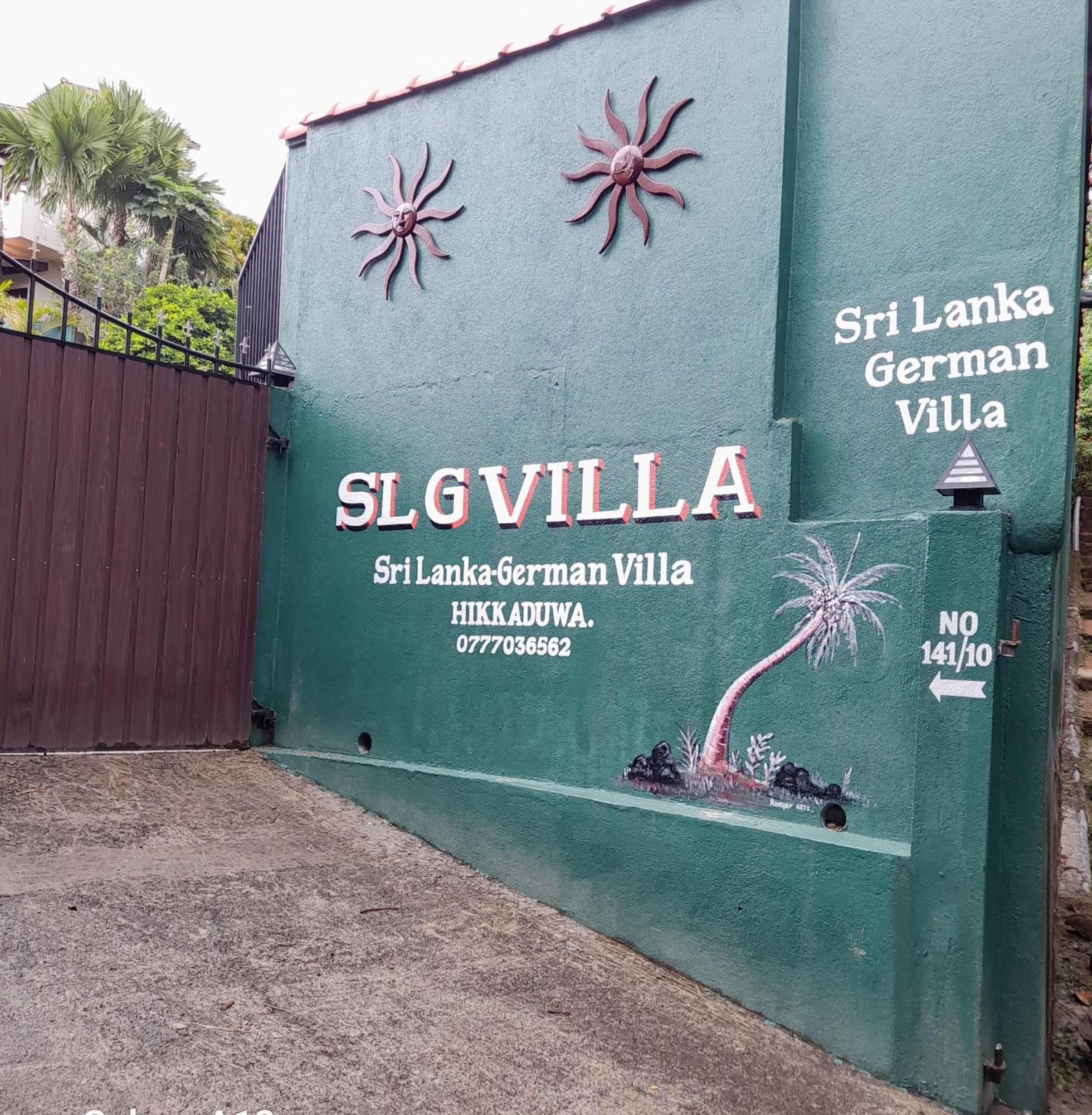 Slg Villa Hikkaduwa Exterior foto